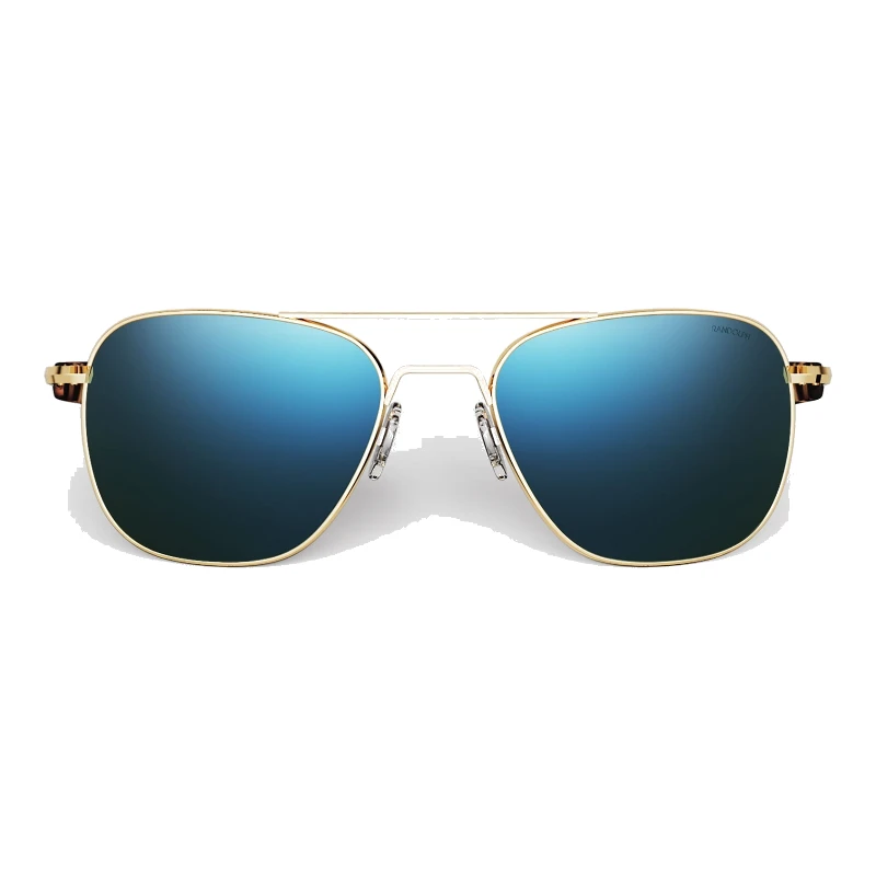 Randolph Aviator AF248 23k Gold Cobalt Polarised 58 mm